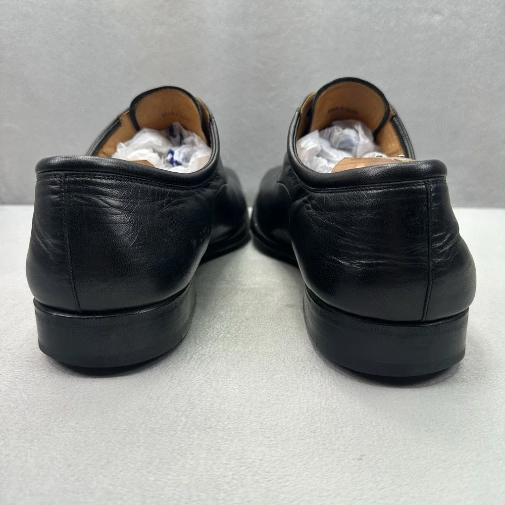 Magnanni Federico Mens Size 13 (D) Oxford Black Leather Cap Toe Lace-Up 12654
